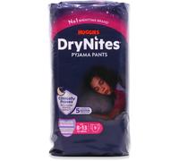 Huggies DryNites Bedwetting Pyjama Nappy Pants, Girl Age 8-13 (30-48 kg) - 9 Pants