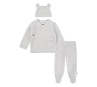 HUGGIES FOOTED PANT SET AND HAT