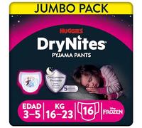 Huggies Girls' Bedwetting Underwear 3/5a 16p