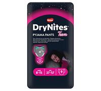 Huggies - Huggies Dry Nites 8-15 Years Girl Pyjama Pants - 9 Pieces