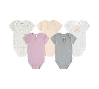 Huggies Little Hugs Baby Girls Unisex 5-Pack Elevated Bodysuit Toddler Underwear Set, Cameo Pink, 24 Months (Pack of 5)