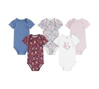 Huggies Little Hugs Baby Girls Unisex 5-Pack Elevated Bodysuit Toddler Underwear Set, Snow White, 18 Months (Pack of 5)