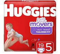 Huggies Little Movers Diapers, Step 5 (27+ lb.), 19 Ct, Jumbo Pack (Packaging May Vary)