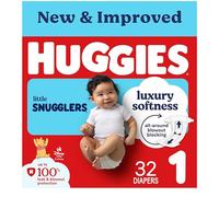 Huggies Little Snugglers Baby Diapers, Size 1, 32 Ct