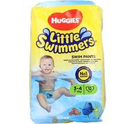Huggies Little Swimmers Disposable Swim Nappies Size 3-4, Pack of 12