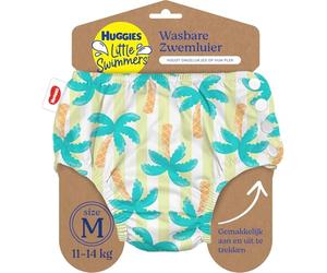 Huggies Little Swimmers, Size 3-4 (7-15 kg), 1 Reusable Swim Nappy with Tropical Pattern