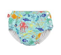 Huggies Little Swimmers, Size 5-6 (12-18 kg), 1 Reusable Swim Nappy Diaper with Navy Pattern