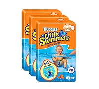 Huggies Little Swimmers Swim Pants Nappies Size 5-6 Baby 12-18kg Jumbo Pack of 33
