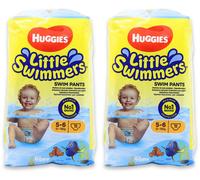 Huggies Little Swimmers Swim Pants Size 5-6 Nappies 11 Pack X 2