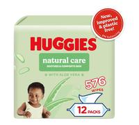 Huggies Natural Care Baby Wipes 12 x 48 Pack - 576 wipes