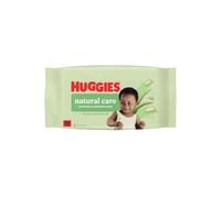 Huggies Natural Care Plastic Free Baby Wipes Singles 1 x 48