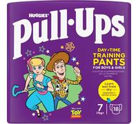 Huggies Pull-Ups® New Unisex Size 7 Day Time Training Nappy Pants (36 Pants) - Up to 12 Hours Protection