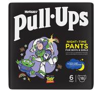 Huggies Pull-Ups Night Time Pants Size 6 15+kg 18 Pack