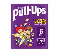 Huggies Pull-Ups Trainers Day, Boy, 2-4 Years, Nappy Size 6-7+, 40 BIG KID Training Pants
