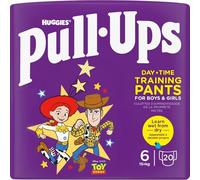 Huggies Pull-Ups, Trainers Day Nappy Pants For 2-4 Years, Size 6-7 Pull Up Nappies (40 Pants) - Potty Training Pants For Easy Toilet Training - Learn Wet From Dry