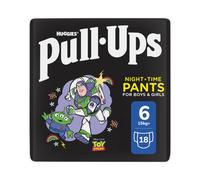 Huggies Pull-Ups Unisex Night Time Nappy Pants, Size 6, 18 Pants
