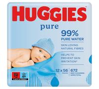 Huggies Pure Wipes 12 Pack