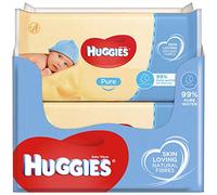 Huggies Pure Baby Wipes - 18 Pack (56 Wipes Per Pack, 1008 Wipes Total)