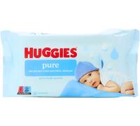 Huggies Pure Baby Wipes 56's
