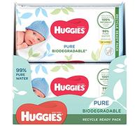 Huggies® Pure Biodegradable Baby Wipes - 12 pack (12 x 56 Wipes)