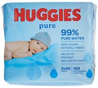 Huggies Pure Wipes Triple Pack, 192 Wipes