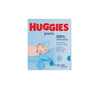 HuggiesÂ Pure Baby Wipes - 6 Packs (56 Wipes) (Case of 10)