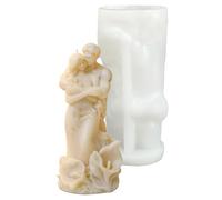 Hugging Couple Sculpture Silicone Mold for Soap Making Valentine's Day Gift and Home Decoration Love Theme Mold