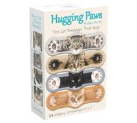 Hugging Paws Cat Bandages by Hug-a-BooBoo, the Amazing Cat Bandages That Hug! Beautiful Cat Bandages with Cat Paintings of Actual Life Cats. Great