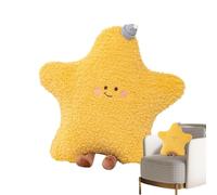 Hugging Pillow - Cute Pillow Crescent Moon Pillow Hug Pillow for Adults Cartoon Plush Soft Washable Decorative for Knee, Lumbar Spine, Sleeping, Neck, Travel