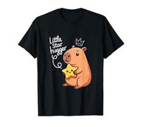 Hugging The Little Stars Capybara Pun T-Shirt