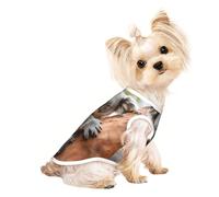 Hugging Tree Koala 1 Print Dog Shirt Summer Pet T-Shirts Stretchy Cats Dogs Tee Shirt Sleeveless Tank Top Dog Vest