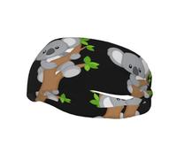 Hugging tree koala Unisex Head band - Dry Head Tie - Sports Sweatband - Ideal for Running, Football, Tennis