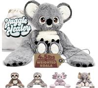 Huggle Healers Weighted Stuffed Animals for Adults, Teens and Kids - 40 Inch Long Plush Arms for Hugs - 4.5lb Koala Stuffed Animal Plushies - Noa Koala