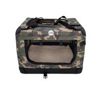 Huggle Pets Hugglepets Fabric Crate - Large Camo Green