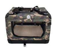 Huggle Pets Hugglepets Fabric Crate - Small Camo Green