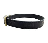 Huggle Pets Hugglepets Leather Dog Collar Extra Small 25 - 30 Cm Black