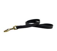 Huggle Pets Hugglepets Legacy Leather 100 X 1.9 Cm Black Dog Lead