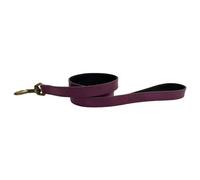 Huggle Pets Hugglepets Legacy Leather 100 X 1.9 Cm Merlot Dog Lead