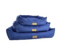 Huggle Pets Hugglepets Luxury Dog Navy Medium Lounger
