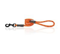 Huggle Pets Hugglepets Orange 107Cm X 1.2Cm Reflective Weatherproof Rope Dog Lead