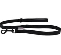 Huggle Pets Hugglepets Padded Black 100Cm X 1.9Cm Weatherproof Dog Lead