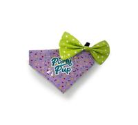 Huggle Pets Hugglepets Party Pup Dog Bow Tie & Bandana Set - Purple