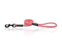 Huggle Pets Hugglepets Pink 107Cm X 1.2Cm Reflective Weatherproof Rope Dog Lead