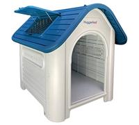 Huggle Pets Hugglepets Plastic Dog Kennel (419) (Blue Roof)