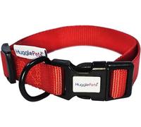 Huggle Pets Hugglepets Red Medium 30 - 50Cm Snappy Weatherproof Dog Collar