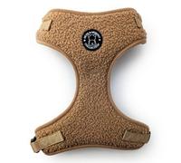 Huggle Pets Hugglepets Skye & Murphy Teddy Dog Harness (Caramel, Small)