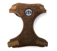 Huggle Pets Hugglepets Skye & Murphy Teddy Dog Harness (Espresso, Medium)