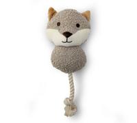 Huggle Pets Hugglepets Tiny Tails Ropey Fox Frankie Squeaky Puppy Toy