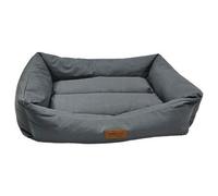 Huggle Pets Hugglepets Water-Proof Small Grey Dog Lounger Bed