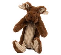 HuggleHounds Dog Toy X-Brace Maple Moose 48cm Brown